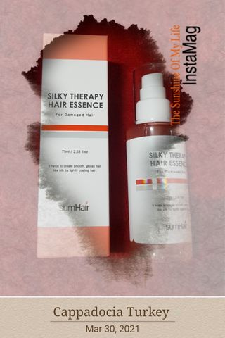 썸헤어 / SUMHAIR 썸헤어 실키 테라피 헤어 에센스 — 5점을 준 리뷰어가 2021년 3월 올린 사용 사진