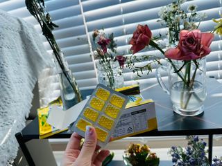 마요라 히말라야 솔트 캔디 2종-페퍼민트 맛, 라임민트 맛 — 4점을 준 리뷰어가 2022년 12월 올린 사용 사진