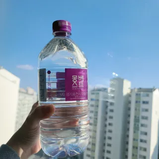 몽베스트 MONTBEST 1L 12입 — 5점을 준 리뷰어가 2022년 2월 올린 사용 사진