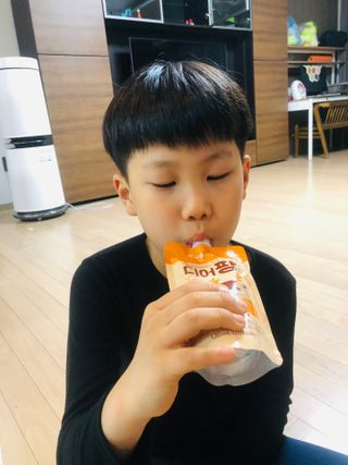 [몸엔용] 우리 아이 건강간식, 달콤한 녹용곤약젤리 디어팡 4종 — 4.5점을 준 리뷰어가 2022년 4월 올린 사용 사진