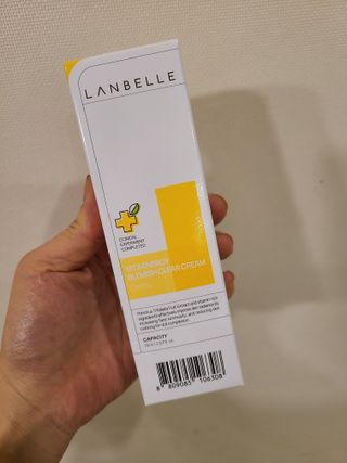 랑벨 비타 에너지 잡티 크림 75ml (피부 속 기미완화크림) — 5점을 준 리뷰어가 2022년 5월 올린 사용 사진