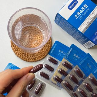 뉴트리션팩토리 비타프렙 오큐슈프림 루테인 오메가3 1050mg — 5점을 준 리뷰어가 2021년 7월 올린 사용 사진