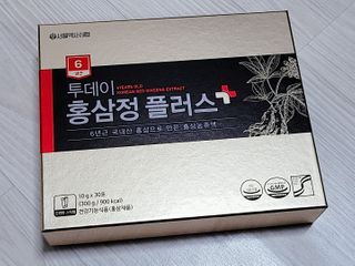 서울약사신협_투데이홍삼정플러스스틱_10g x 30포 — 5점을 준 리뷰어가 2021년 1월 올린 사용 사진