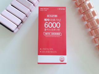 메타아르기닌 GC녹십자웰빙 메타 아르기닌 6000 플러스 오르니틴 — 5점을 준 리뷰어가 2022년 4월 올린 사용 사진