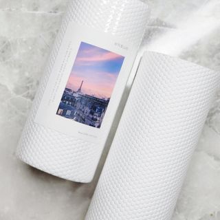 부직포나라 중금속유해물질ZERO 뜯어쓰는 주방 일회용수세미 60매 2매 — 5점을 준 리뷰어가 2022년 12월 올린 사용 사진