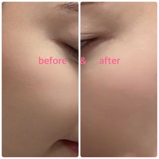 스킨큐어 산다화 유기농 레몬썬크림 — 5점을 준 리뷰어가 2022년 4월 올린 사용 사진
