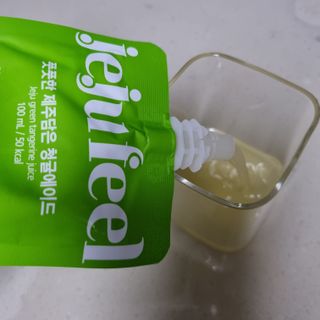 JEJUFEEL 풋풋한 제주담은 청귤에이드 — 4.5점을 준 리뷰어가 2022년 9월 올린 사용 사진