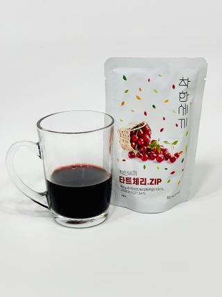 헬스업 착한세끼 타트체리 — 4.5점을 준 리뷰어가 2021년 5월 올린 사용 사진