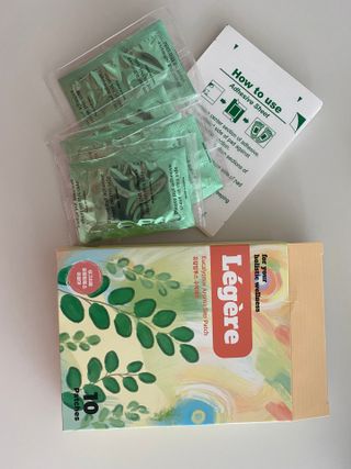 [레제르] 아로마 수액패치 발패치 10매입 유칼립투스 향 — 3점을 준 리뷰어가 2022년 3월 올린 사용 사진