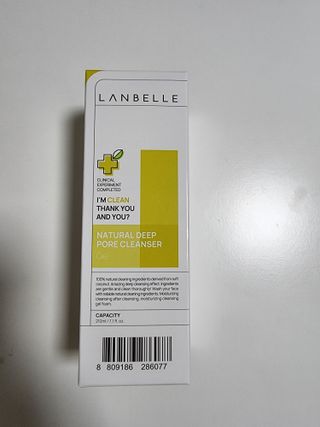랑벨 내츄럴 딥 포어 클렌저 210ml (저자극 약산성 천연 클렌징 젤) — 5점을 준 리뷰어가 2022년 3월 올린 사용 사진