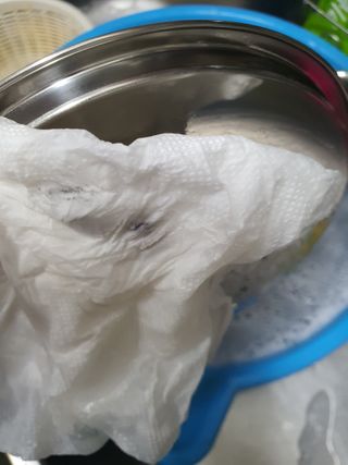 자연그램 매직버블클리너 250g — 3점을 준 리뷰어가 2021년 1월 올린 사용 사진