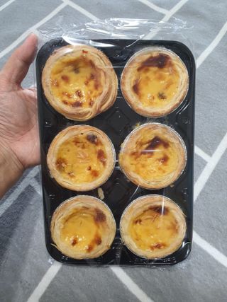 디앙뜨 포르투갈 에그타르트 오리지널 맛+패션후르츠 맛 중 택1 — 5점을 준 리뷰어가 2021년 8월 올린 사용 사진