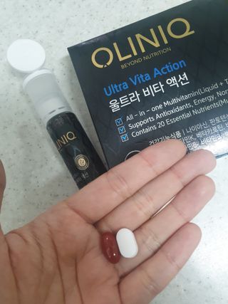 올리닉 울트라비타액션 — 5점을 준 리뷰어가 2021년 12월 올린 사용 사진