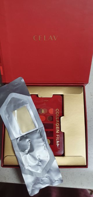 프리마인 귀족의 콜라겐, 92배 흡수율. 럭셔리 프리미엄 셀라브 콜라겐필름 30매 — 5점을 준 리뷰어가 2021년 10월 올린 사용 사진