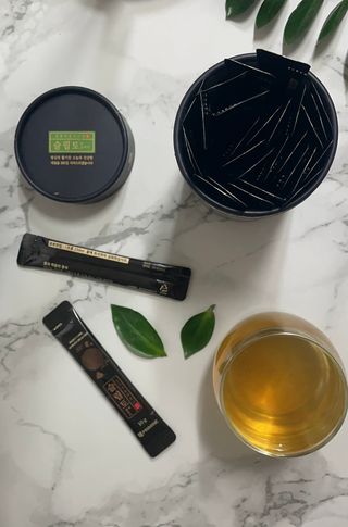 프리마인 자체 기업부설 연구소에서 찾아낸 건강한 수면의 비밀.  슬립토 플러스 30포 — 5점을 준 리뷰어가 2022년 9월 올린 사용 사진