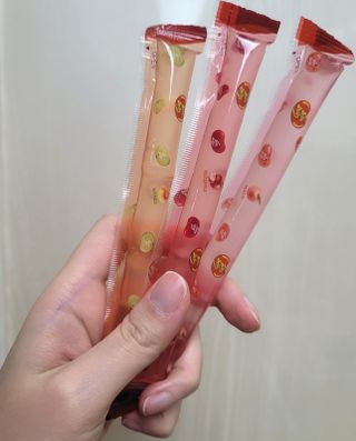 젤리벨리 젤리스틱 어쏘티드 900g — 5점을 준 리뷰어가 2022년 9월 올린 사용 사진
