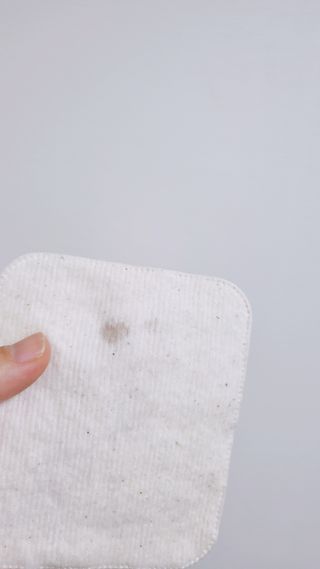 디어엘로디 유기농 무표백 건티슈 60매 — 4.5점을 준 리뷰어가 2022년 8월 올린 사용 사진