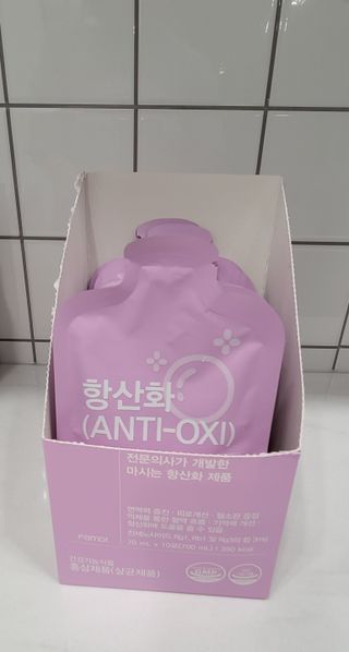 팸닥터 주식회사 항산화(ANTI-OXI) — 5점을 준 리뷰어가 2022년 11월 올린 사용 사진