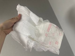 N[템포 ] 패드 내추럴 순면 입는 오버나이트 5P * 2개 — 5점을 준 리뷰어가 2024년 3월 올린 사용 사진