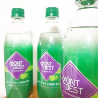 몽베스트 Montbest with Sparkling water Lime20병 — 5점을 준 리뷰어가 2021년 10월 올린 사용 사진