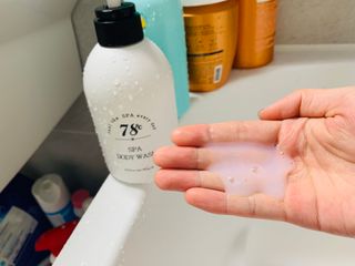 78도씨 Spa Body Wash — 4.5점을 준 리뷰어가 2023년 5월 올린 사용 사진