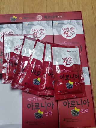 서울약사신협_내몸애생발란스아로니아_70ml x 30포 — 5점을 준 리뷰어가 2021년 6월 올린 사용 사진