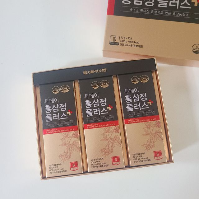 서울약사신협_투데이홍삼정플러스스틱_10g x 30포 리뷰 사진