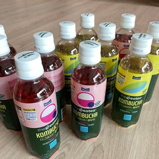 더그레잇티 콤부차 [매일유업] 더그레잇티 44kcal 콤부차 300ml *12개입 (오리지널 6개+베리리치 6개) — 4점을 준 리뷰어가 2023년 7월 올린 사용 사진