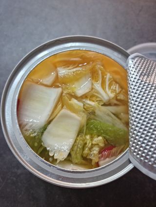 셰프애찬 단호박 백김치 1kg — 5점을 준 리뷰어가 2022년 10월 올린 사용 사진