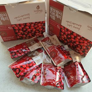 자연에온 몽모랑시 타트체리 착즙 100mL 10개입 2BOX — 5점을 준 리뷰어가 2021년 1월 올린 사용 사진