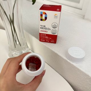 다나음 츄어블 비타민D 2000IU (130ml x 60캡슐) — 5점을 준 리뷰어가 2023년 10월 올린 사용 사진