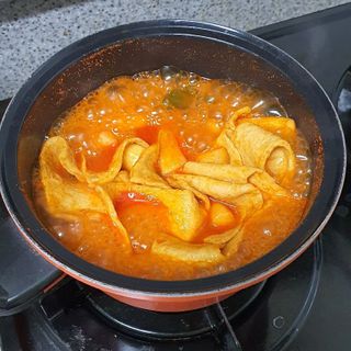 응큼떡볶이 — 5점을 준 리뷰어가 2021년 3월 올린 사용 사진