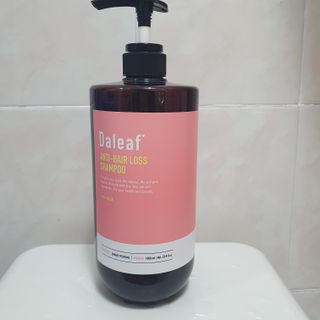 달리프 진저 베러 퍼퓸 탈모 완화 샴푸 1000ml 향 3종 — 5점을 준 리뷰어가 2021년 3월 올린 사용 사진