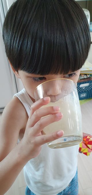메디웰 페디아드링크 미니 바나나맛 — 5점을 준 리뷰어가 2021년 7월 올린 사용 사진
