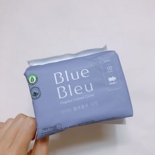 블루블루 유기농 순면 커버 생리대 — 4점을 준 리뷰어가 2021년 1월 올린 사용 사진