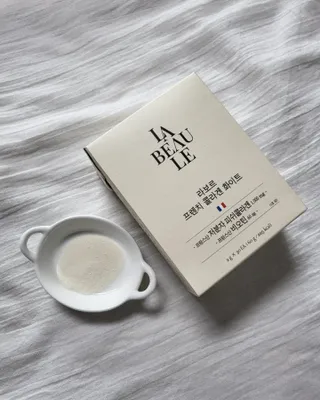 라보르 프렌치 콜라겐 화이트 — 5점을 준 리뷰어가 2022년 10월 올린 사용 사진