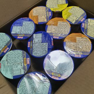 NISSIN 닛신 컵누들  4종 - 씨푸드오리지날, 씨푸드 스파이시, 씨푸드 커리, 씨푸드 XO소스 — 4점을 준 리뷰어가 2022년 4월 올린 사용 사진