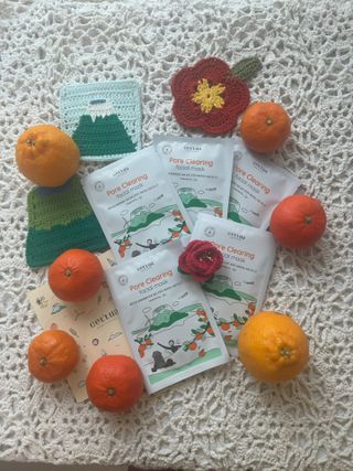세뚜아(Cettua) [세뚜아] 포어 클리어링 마스크 Cettua Pore Clearing facial mask 5매 — 5점을 준 리뷰어가 2024년 2월 올린 사용 사진