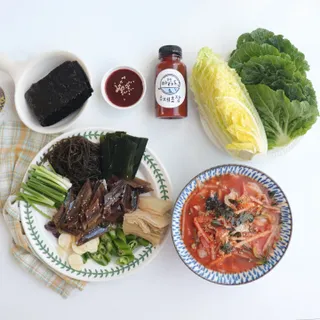 마라도푸드 포항 구룡포 햇 과메기 야채세트 마라도회식당 꽁치 — 5점을 준 리뷰어가 2023년 10월 올린 사용 사진