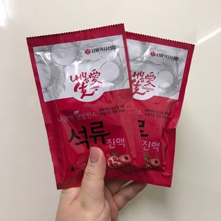 서울약사신협_내몸애생발란스석류_70ml x 30포 — 5점을 준 리뷰어가 2021년 8월 올린 사용 사진