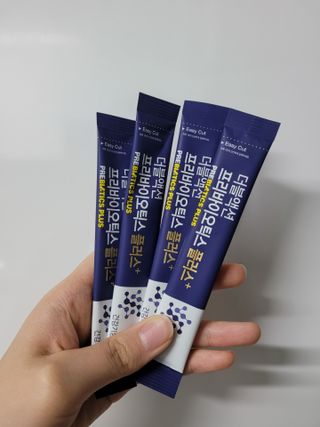 메이준뉴트리 더블액션 프리바이오틱스 플러스+ — 5점을 준 리뷰어가 2021년 5월 올린 사용 사진