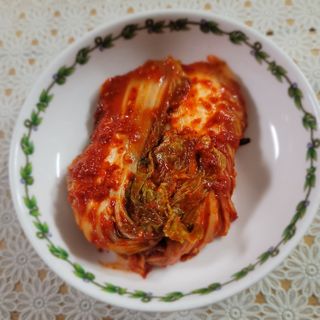 셰프애찬 알배기 겉절이 김치 1kg — 5점을 준 리뷰어가 2022년 11월 올린 사용 사진