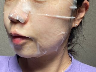 에이스노 레스큐 부스트 하이드레이션 시트마스크 — 5점을 준 리뷰어가 2021년 10월 올린 사용 사진