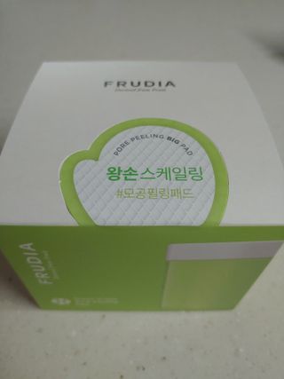 [후르디아] 약산성  모공 필링 패드(70매) — 5점을 준 리뷰어가 2021년 5월 올린 사용 사진