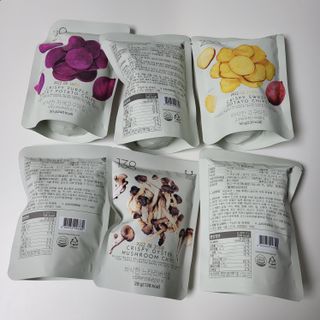 딜라이트 프로젝트 바삭한 원물칩 3종 고구마칩, 자색고구마칩, 느타리버섯칩 [총 6봉지] — 5점을 준 리뷰어가 2022년 2월 올린 사용 사진