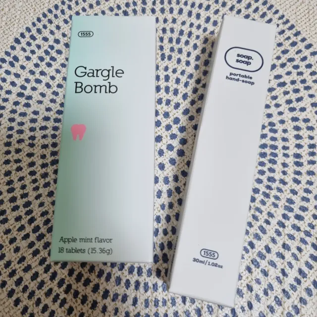양치 가글을 한 번에 2in1 가글밤(개별포장형) + 소프소프 핸드워시 2종 SET 리뷰 사진