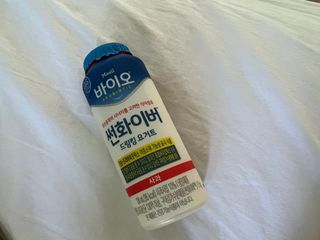 LIVE 매일바이오 썬화이버 드링킹 요거트 — 5점을 준 리뷰어가 2022년 8월 올린 사용 사진