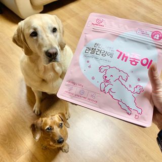 My Pet Care 천연단백질 관절건강에 개좋아 — 5점을 준 리뷰어가 2021년 3월 올린 사용 사진