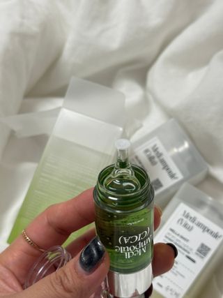 📷프리 (인스타체험단) [밀리밀리] 메디 앰플 비타 15ml — 5점을 준 리뷰어가 2025년 9월 올린 사용 사진