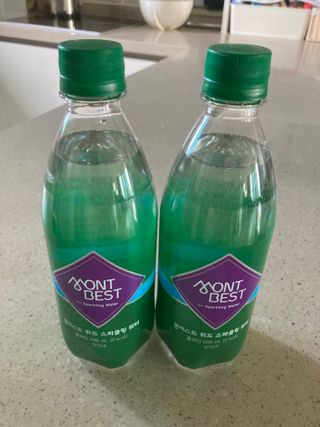 몽베스트 Montbest with Sparkling water Plain 20병 — 5점을 준 리뷰어가 2022년 8월 올린 사용 사진